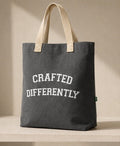Crafted Differently Canvas Tote Bag